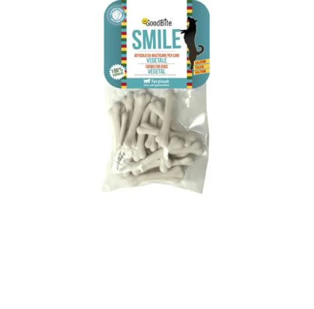 Ласощі Ferplast GoodBite Smile 4539 для собак на рослинній основі, 100 г