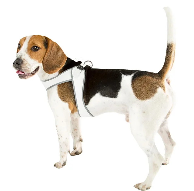 Ferplast Agila 8 Harness White эргономичная шлейка для собак с системой микрорегулировки, 69x77 см