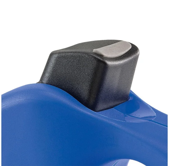 Поводок-рулетка Ferplast Amigo Mini Cord Blue-White Lead для собак cо шнуром, бело-синий, 12x3x10 см