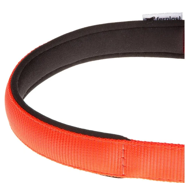 Нейлоновий нашийник з металевим ланцюжком Ferplast Daytona CSS15 / 40 Orange для собак, A: 40 см, B: 15 см