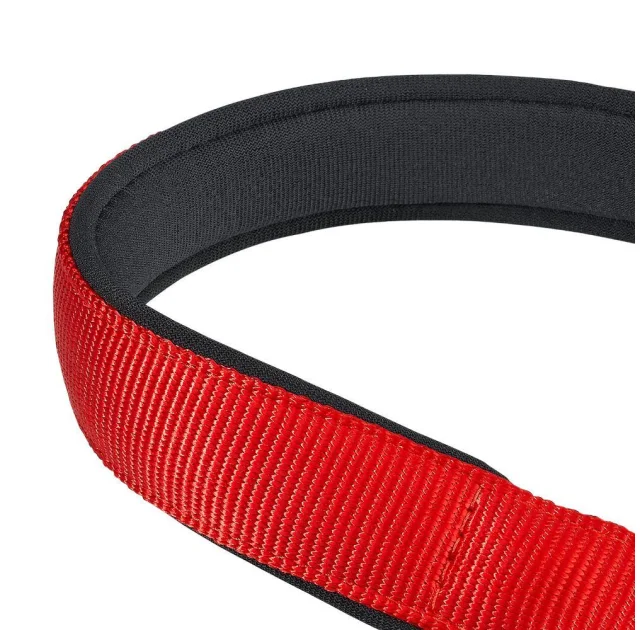 Нейлоновий нашийник з металевим ланцюжком Ferplast Daytona CSS15 / 45 Red для собак, A: 45 см, B: 15 см