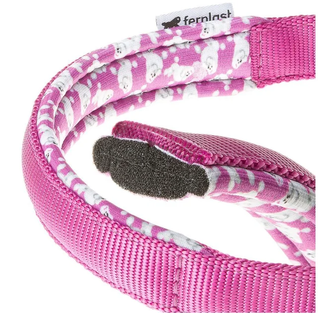 Нейлоновый ошейник с цепочкой Ferplast Daytona Fantasy CSS20/55 Purple для собак, A: 55 см, B: 20 см