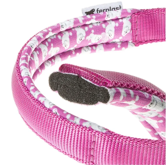 Нейлоновый ошейник с цепочкой Ferplast Daytona Fantasy CSS25/60 Purple для собак, A: 60 см, B: 25 см