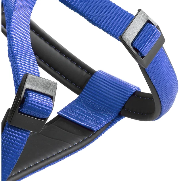 Нейлоновая шлейка Ferplast Daytona P Harness Medium Blue для собак, A: 51÷55 см, B: 53÷61 см