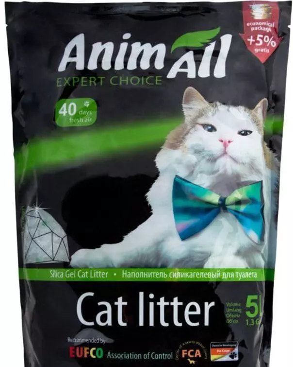 Силикагелевий наповнювач для туалету AnimAll